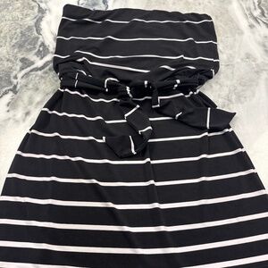 White House Black Market strapless dress